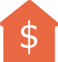 IconBuildingDollar Icon Building with Dollar